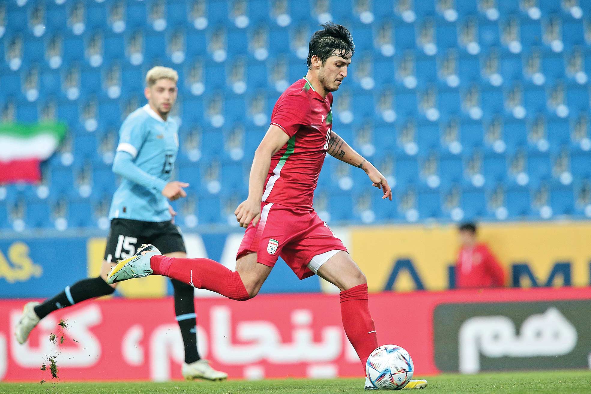 سردار نفس کشید