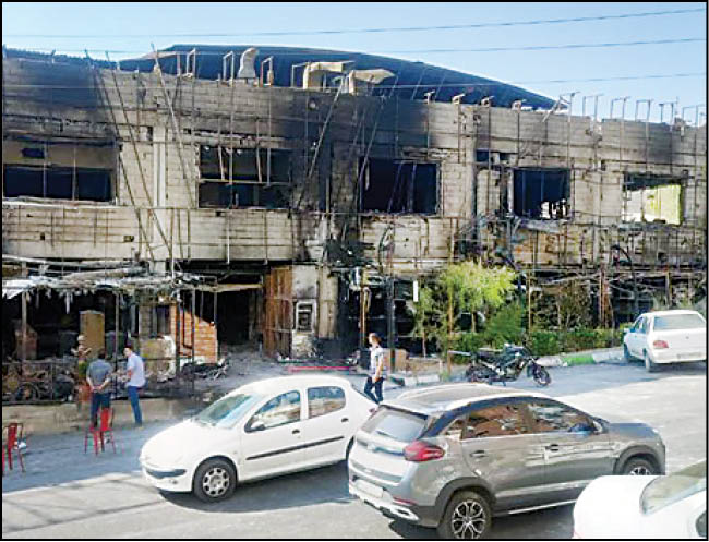 آتش‌سوزی هولناک درپاساژ