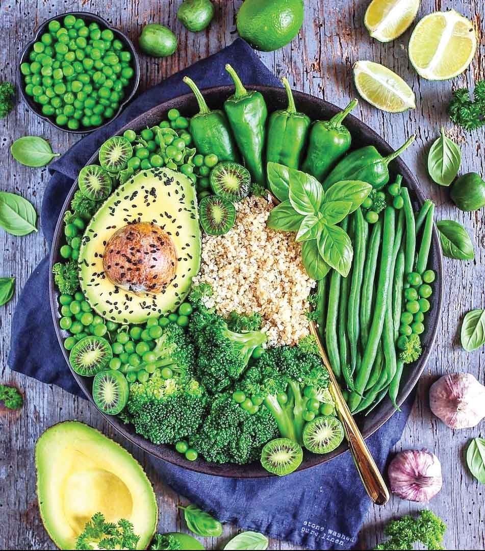 بشقاب سبز من