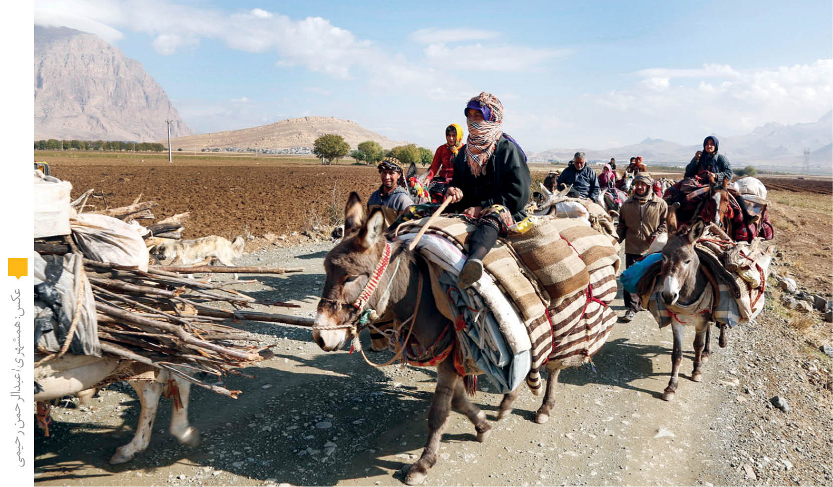 آغاز کوچ پاییزه عشایر