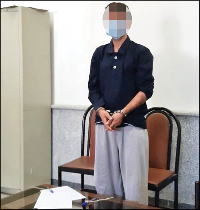 دستگیری قاتل پیش از فرار به آلمان