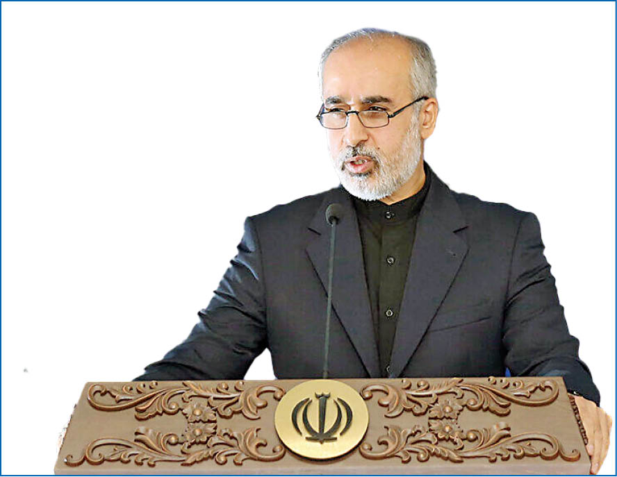 کنعانی با تکذیب دخالت ایران در جنگ اوکراین: