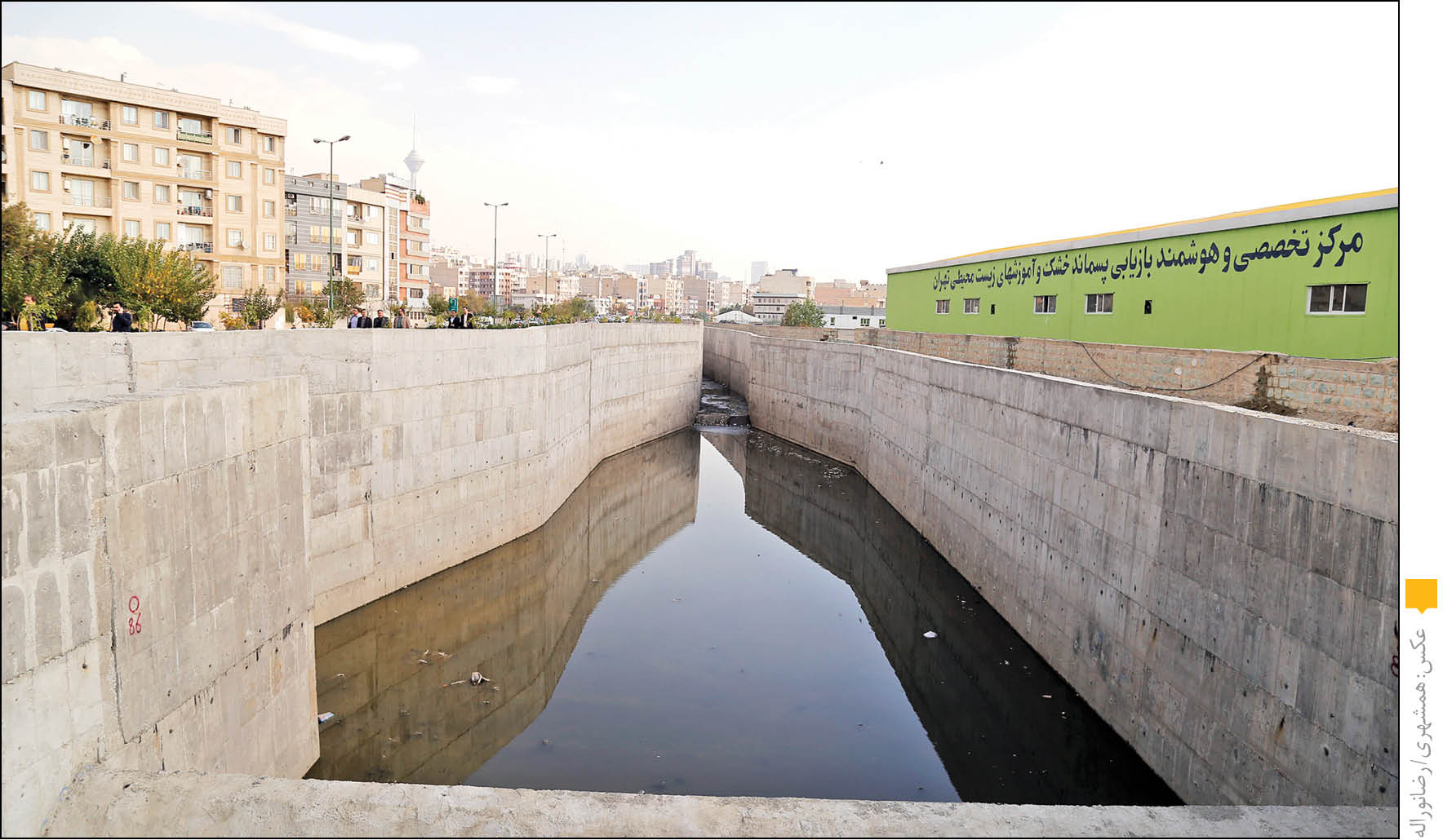 5پروژه جمع‌آوری و هدایت آب‌های سطحی در یازدهمین شنبه امید و افتخار به بهره‌برداری رسید