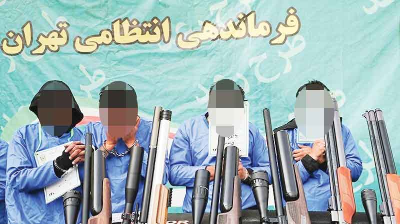 ضرب‌شست پلیس پایتخت به 604مجرم