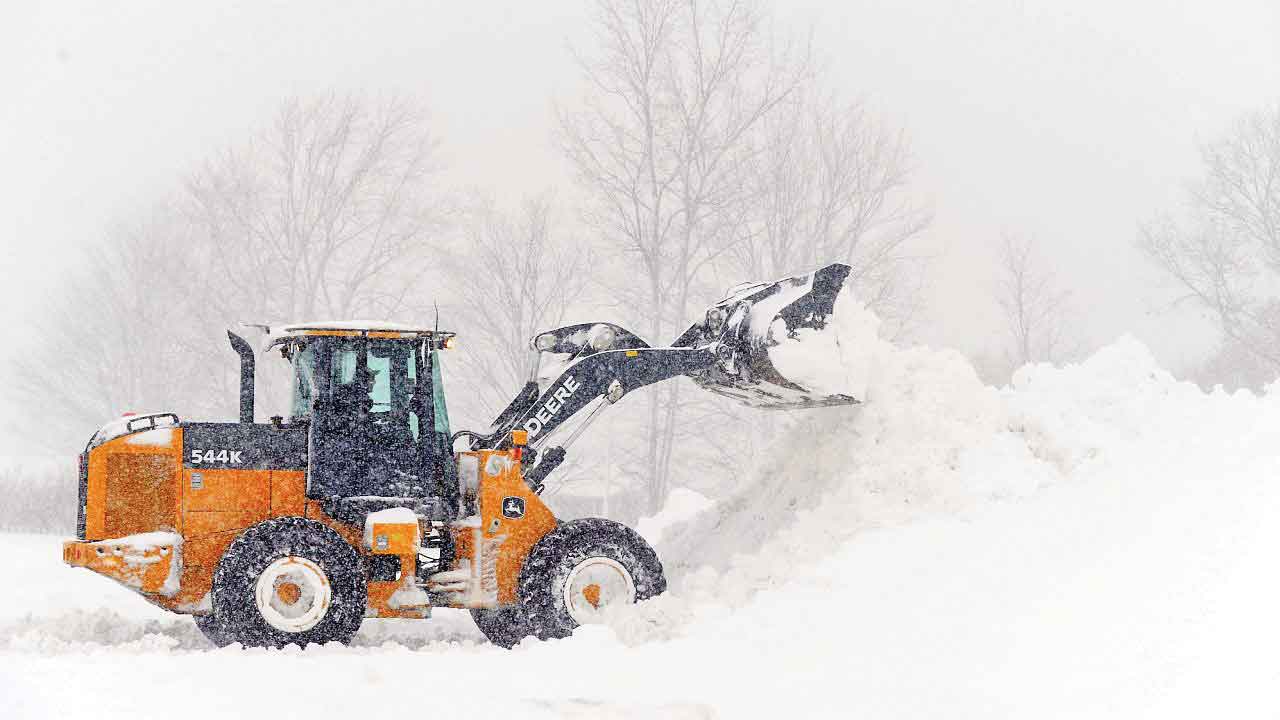 غافلگیری برف 1.5متری