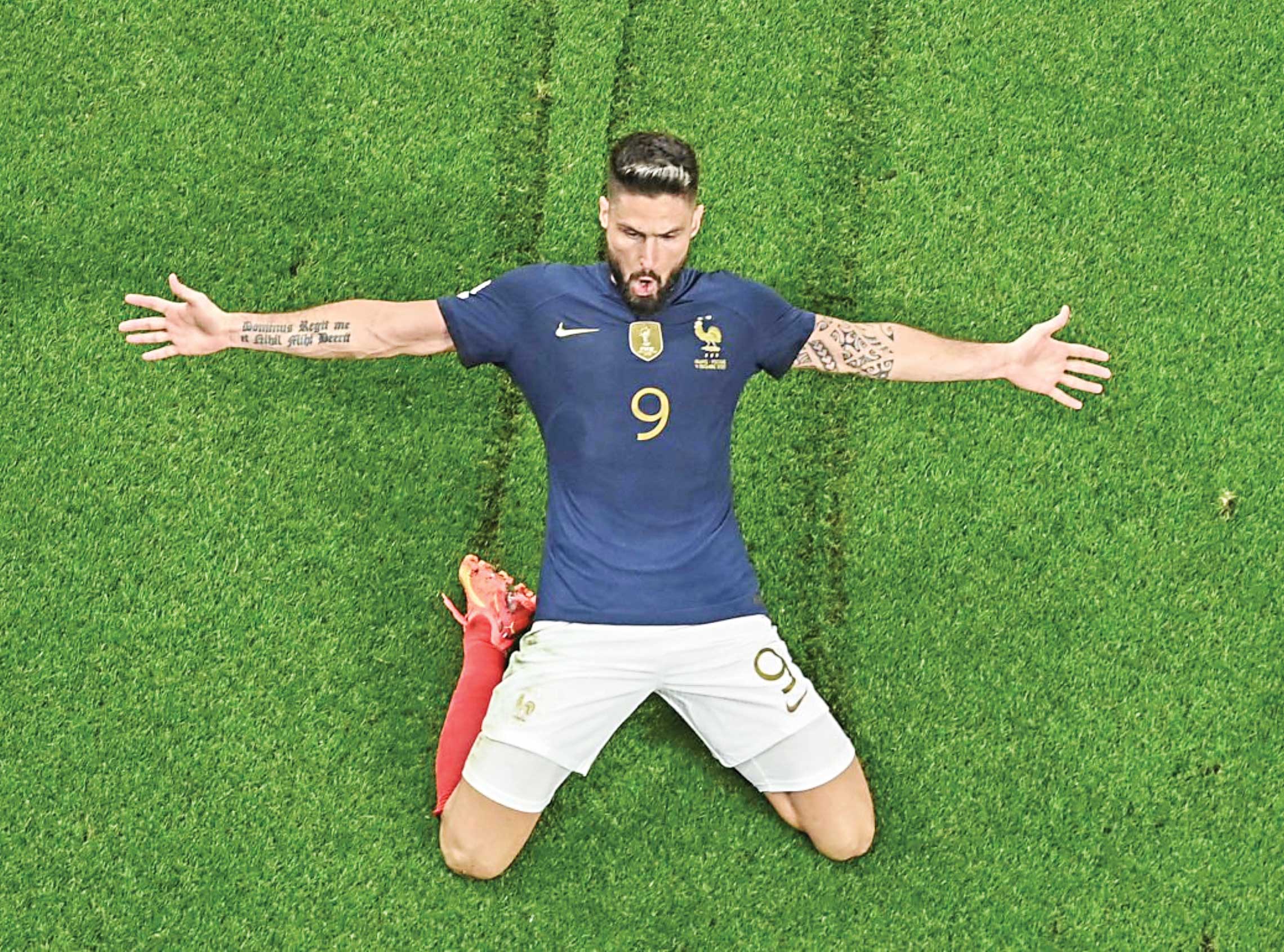 ژیرو، امباپه گریزمان و دیگران