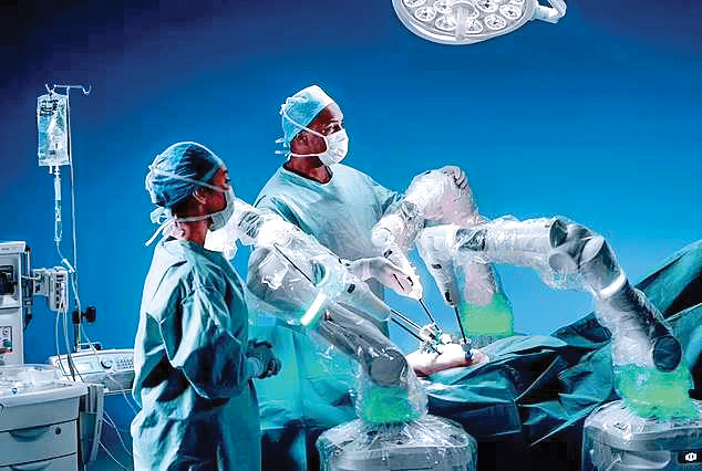 نجات جان با روبات جراح