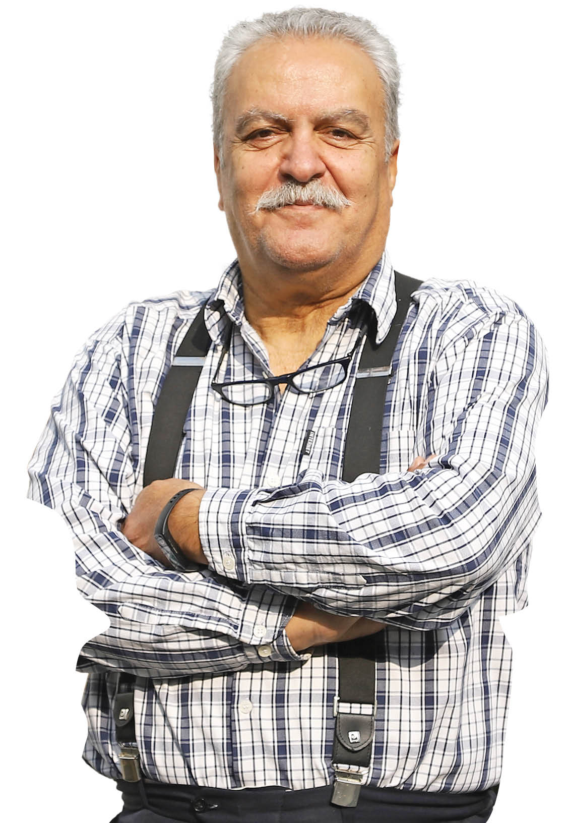 با بیژن خراسانی که از قدیمی‌ترین گزارشگران ورزشی تلویزیون است