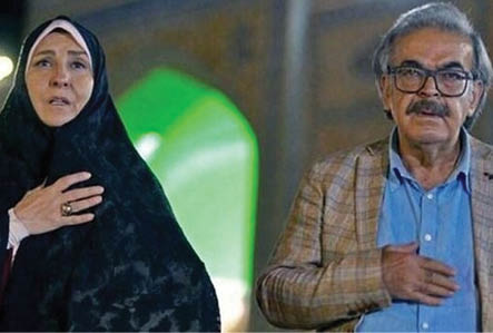 مرجانه گلچین و حمید لولایی در یک‌سریال طنز