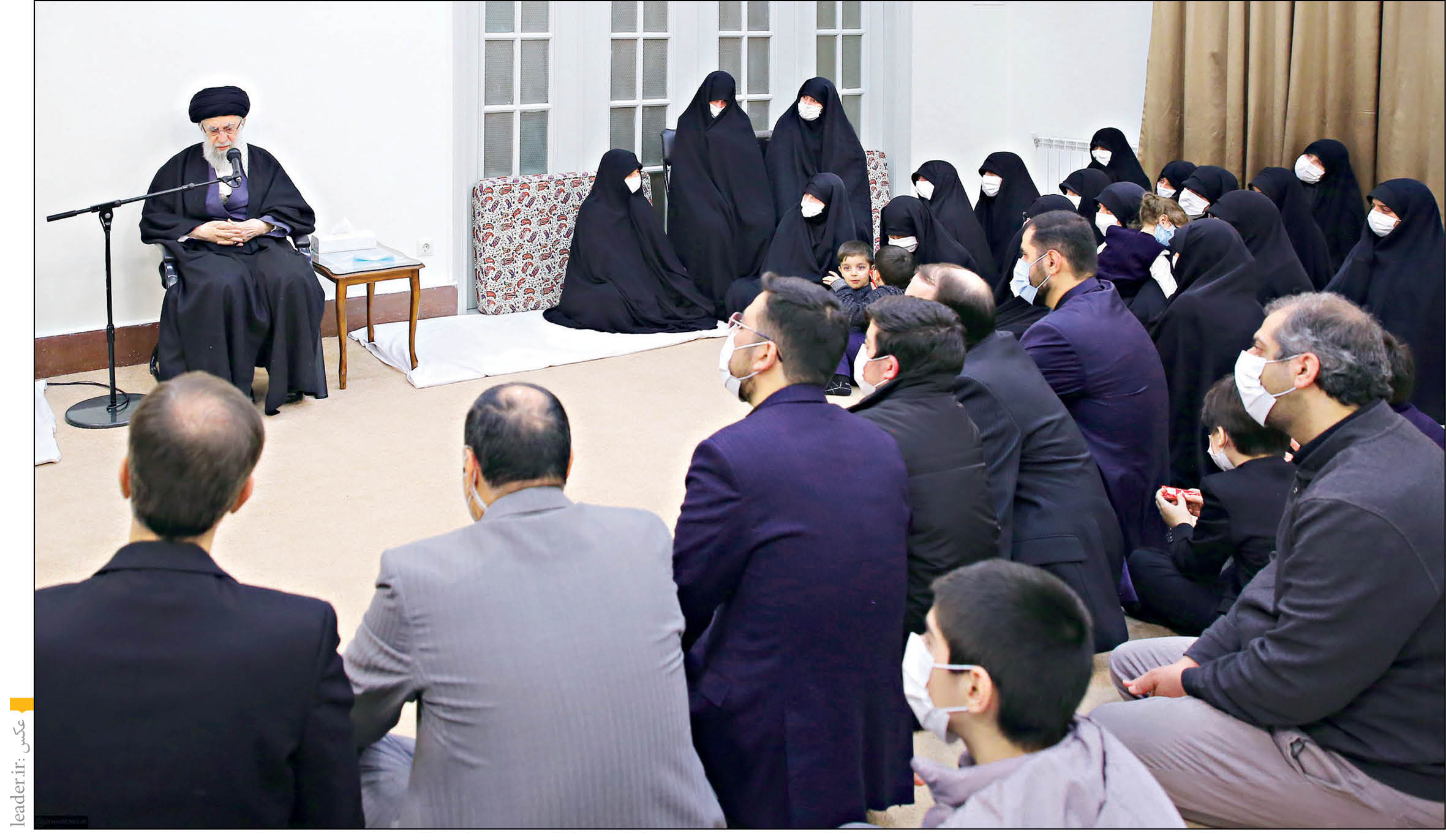 رهبر معظم ‌انقلاب در بیاناتی در جمع خانواده آیت‌الله مصباح‌یزدی: