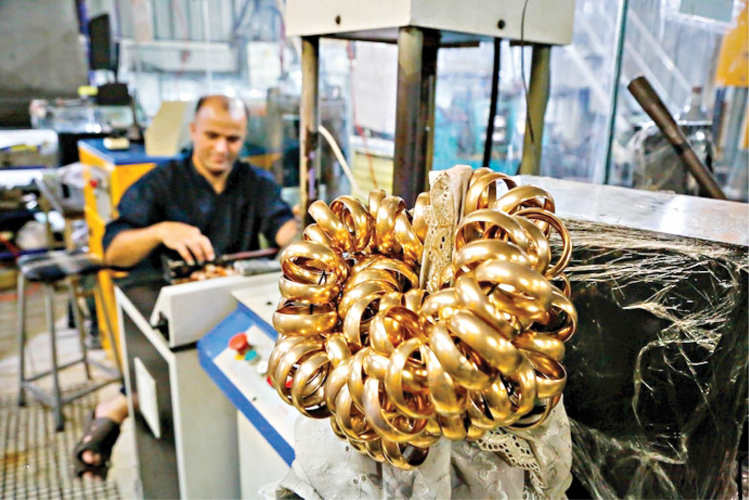 600 کارگاه طلا در اصفهان