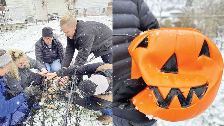 نجات آهو از کدو