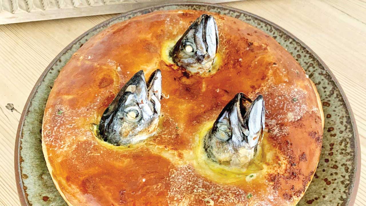 کیک کله ماهی