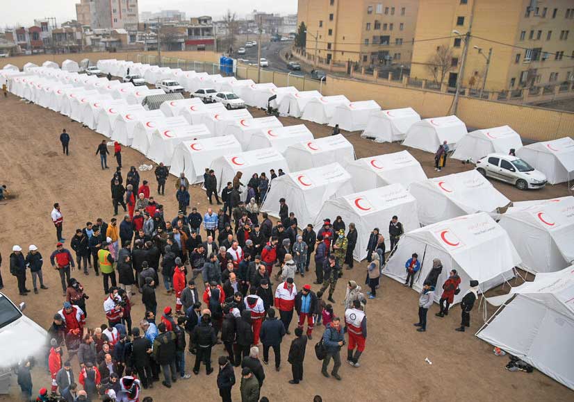 بسیج امکانات برای کمک به زلزله‌زدگان