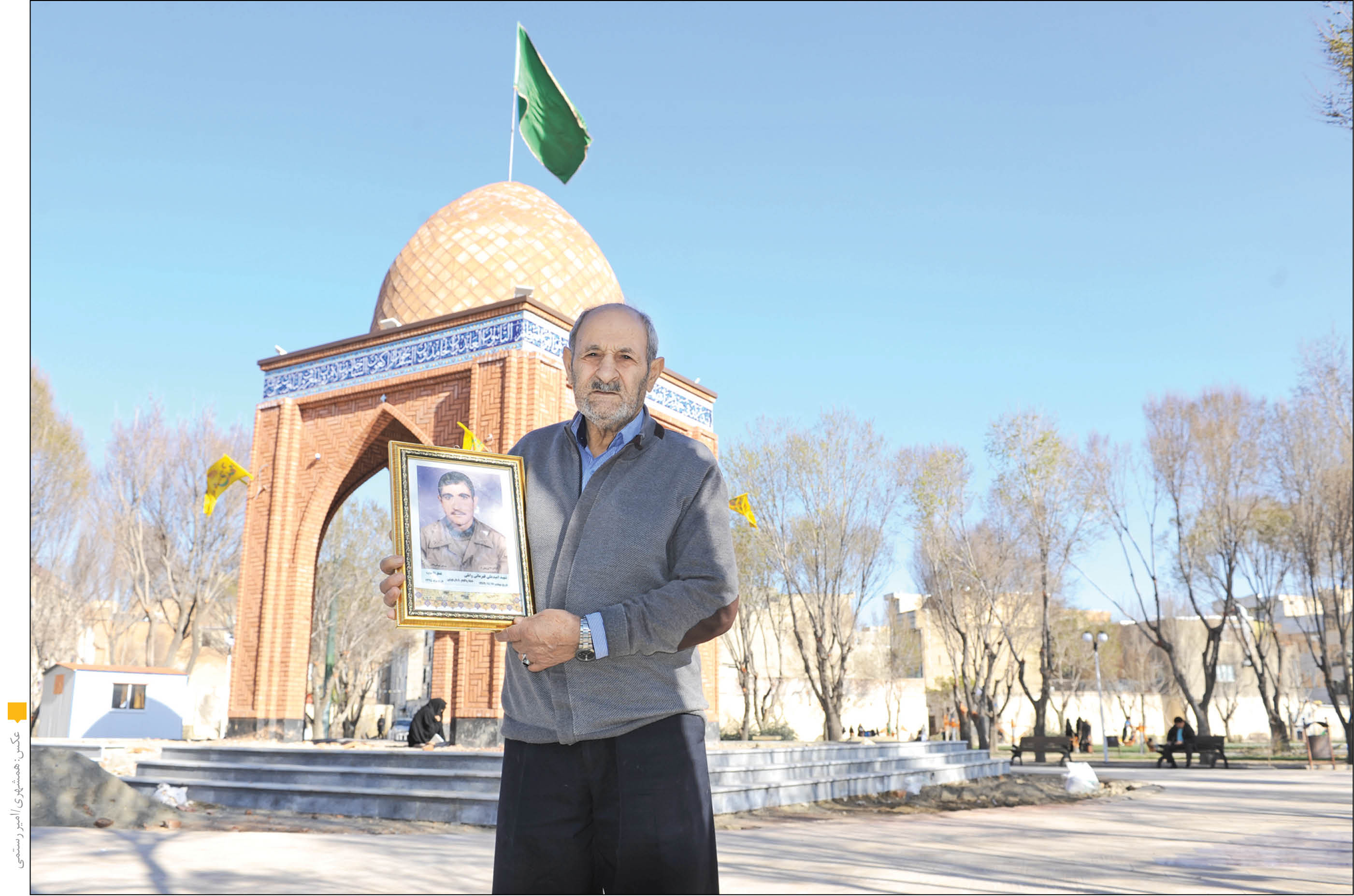 روایتی از دلتنگی‌های پدر شهید جاویدالاثر امیدعلی قهرمانی در آستانه روز پدر