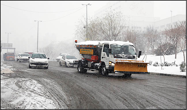 10هزار نفر برای نبرد با برف