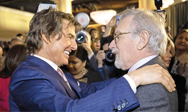 تمجید اسپیلبرگ از تام کروز