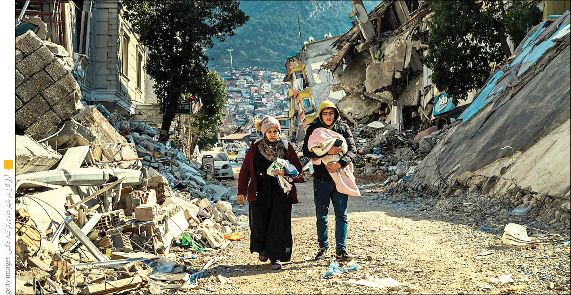 رنج بی‌خانمانی پس از زلزله قرن