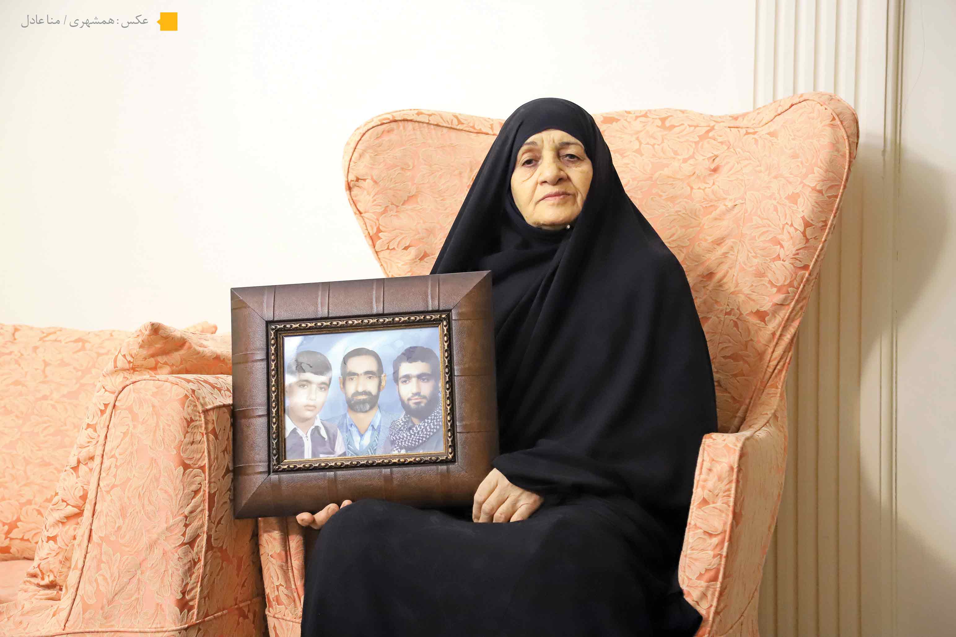 پای صحبت‌های مادر شهیدان، امیر و مجید فرزعلیان