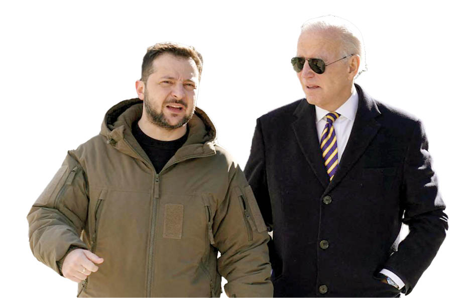 سوغات نیم‌میلیارد دلاری بایدن برای اوکراین