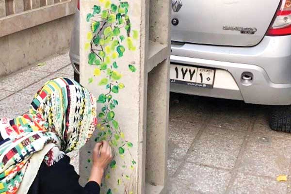 رنگ زندگی بر دیوارهای شهر