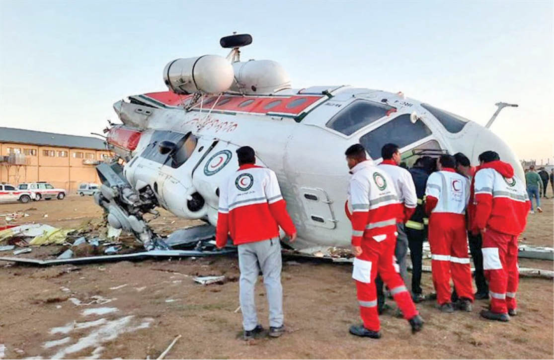 جزئیات دقیق‌تر از سقوط بالگرد حامل وزیر ورزش که یک قربانی گرفت و 16 مصدوم برجا گذاشت