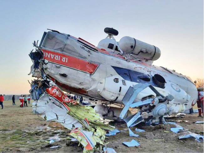 آغاز رمزگشایی از سقوط بالگرد وزیر