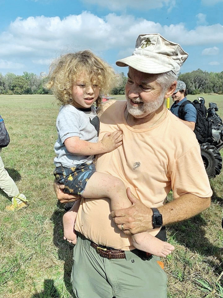 نجات کودک در جنگل