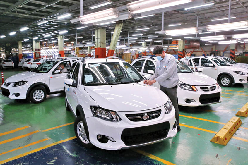 رکورد تولید خودرو در بهمن‌ماه شکست