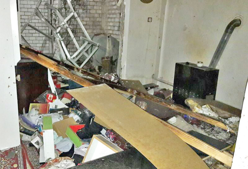 انفجار مرگبار گاز در خانه روستایی