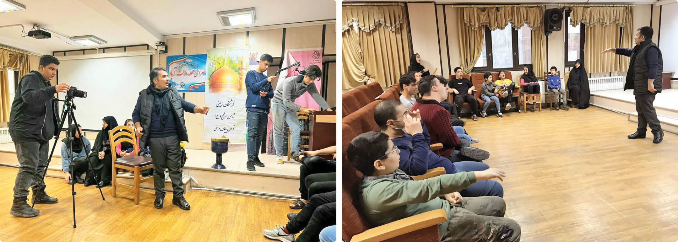 آقای کارگردان از توان‌یابان هنرپیشه می‌سازد