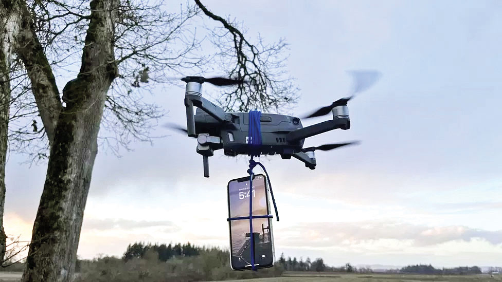 نجات با پهپاد