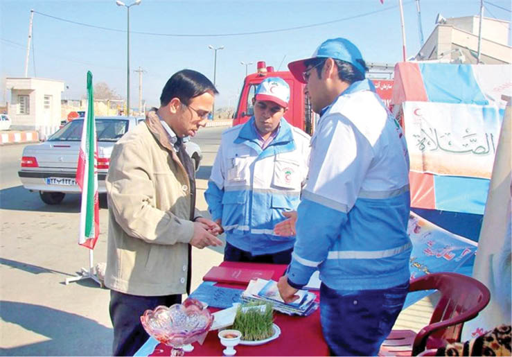 نوروزبانان بی‌نوروز تمام قد در خدمت مردم