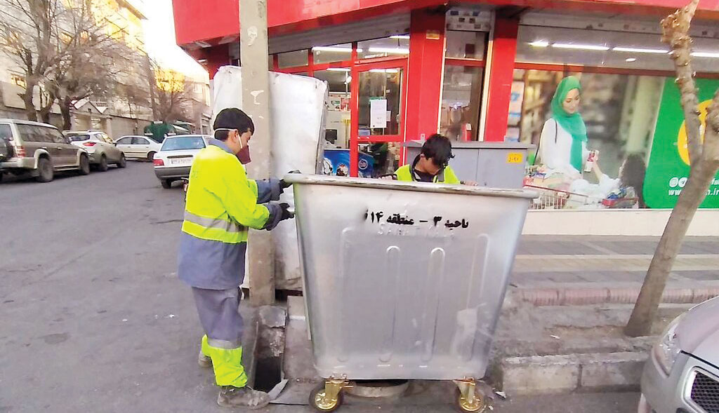 بهسازی مخازن مکانیزه پسماند در محله‌های منطقه۱۴
