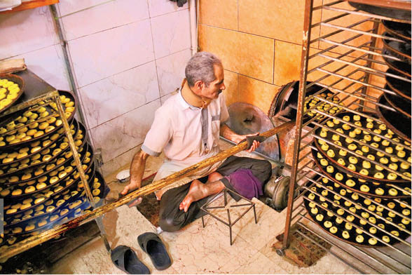 کارگاه پخت «نان‌برنجی»