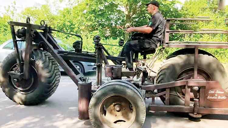 رکوردشکنی دوچرخه 2تنی