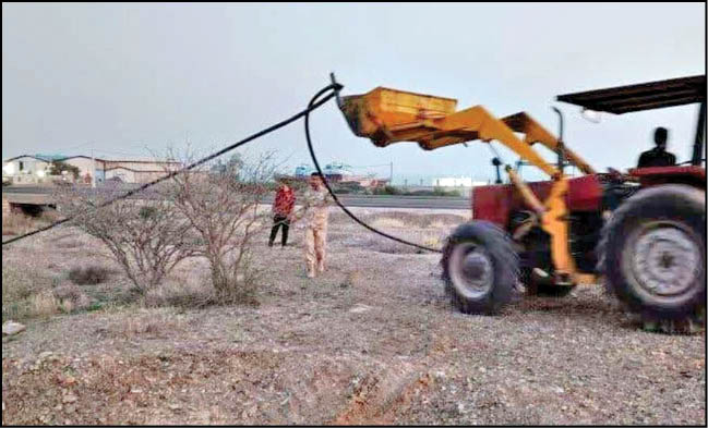 6کیلومتر لوله‌کشی برای قاچاق سوخت