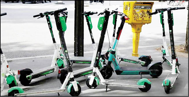 جنجال اسکوترهای اشتراکی