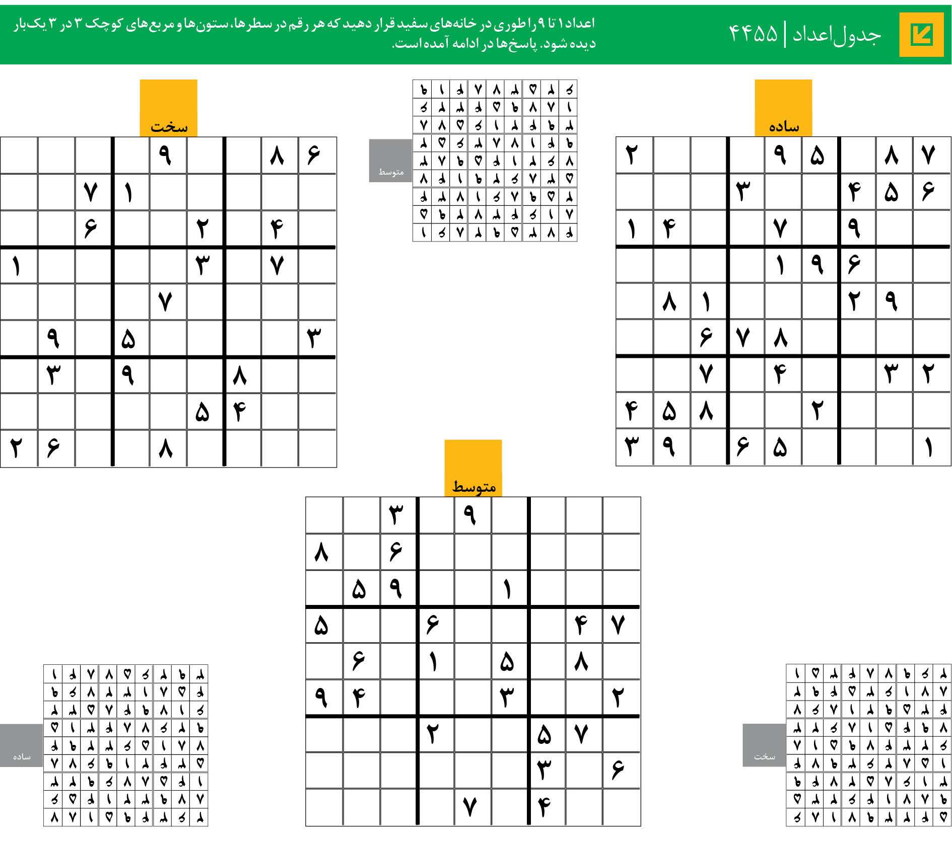 جدول‌اعداد | 4455