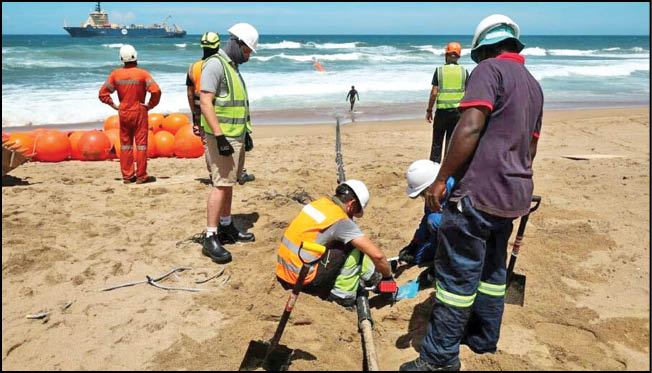 جنگ اینترنتی آمریکا و چین در زیردریا