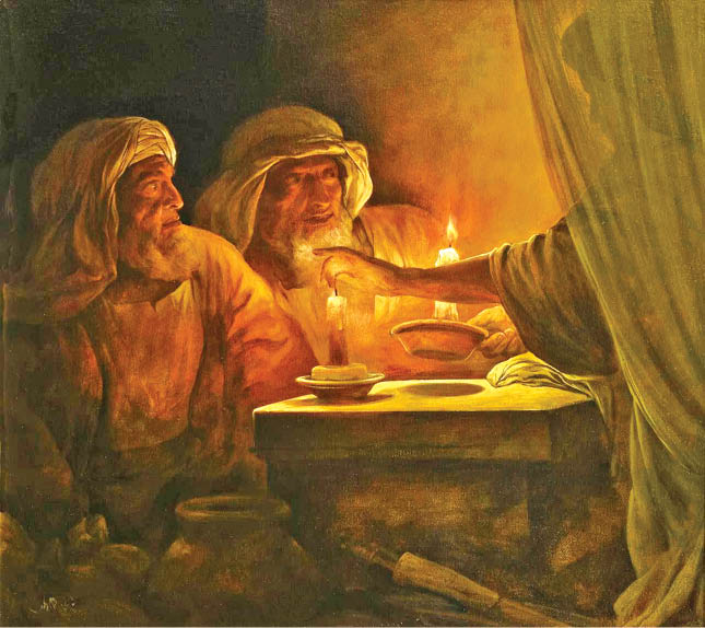 رونمایی از تابلوی «شمع بیت‌المال»