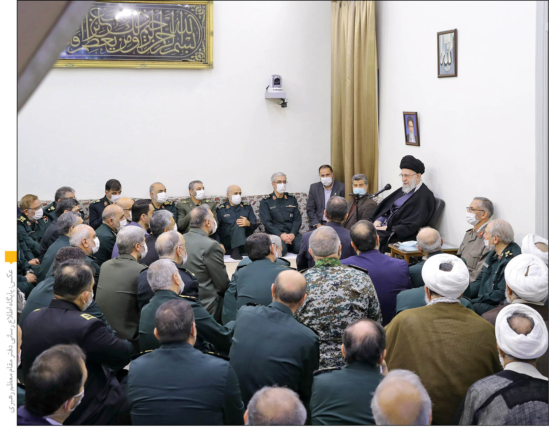 فرمانده معظم کل قوا در دیدار فرماندهان و مسئولان ارشد نیروهای مسلح: