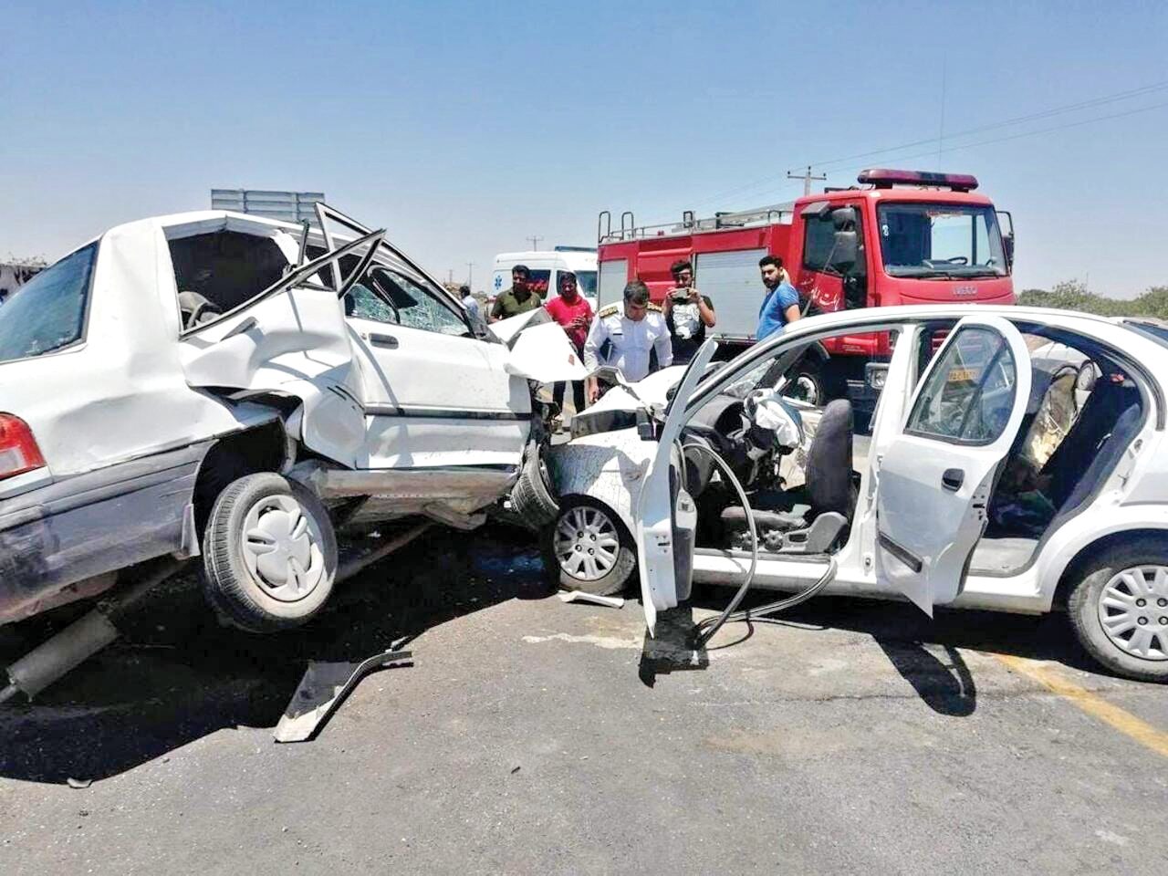 جان‌باختن ۱۱۶ نفر در تصادفات تعطیلات عید فطر