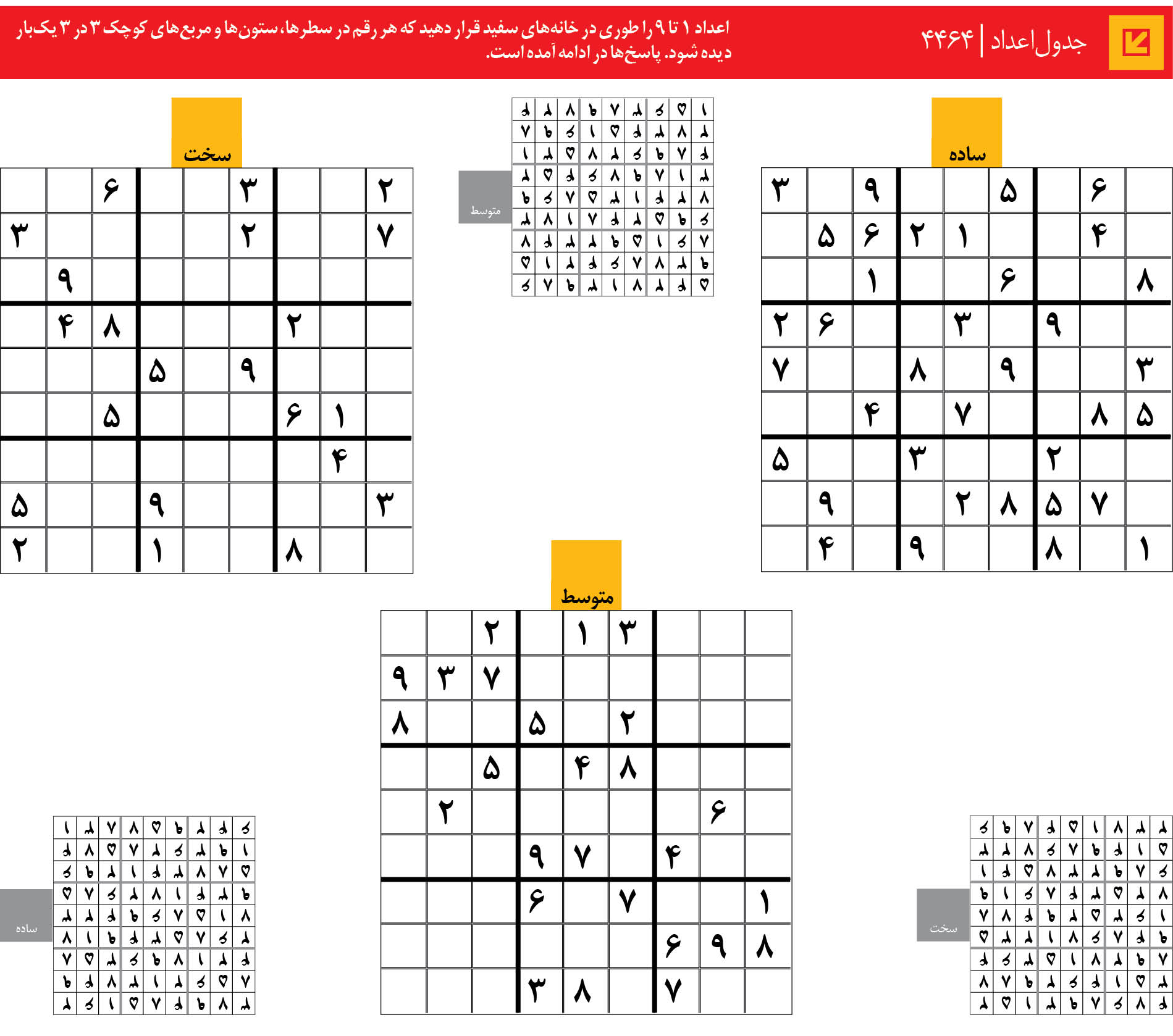 جدول‌اعداد | 4464