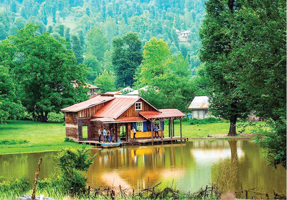 روستای استخرگاه، نگین رودبار