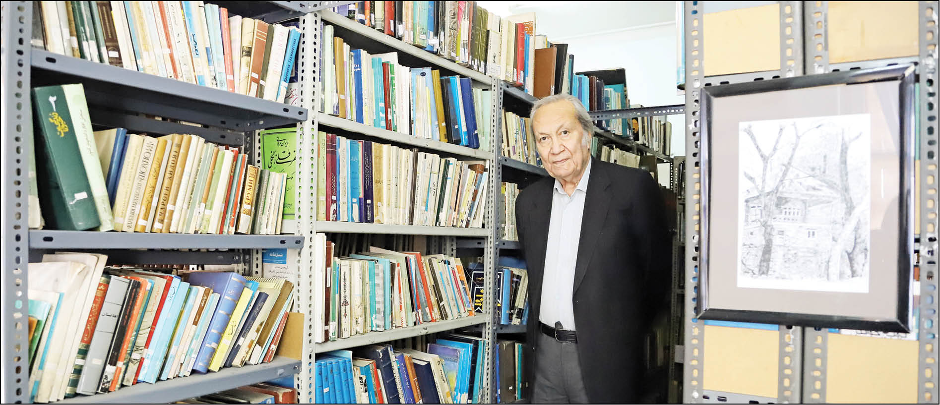 فریدون جنیدی،شاهنامه پژوه، از تلاش‌هایش برای جوانان، محله‌اش و عهدو پیمانی 60 ساله می‌گوید