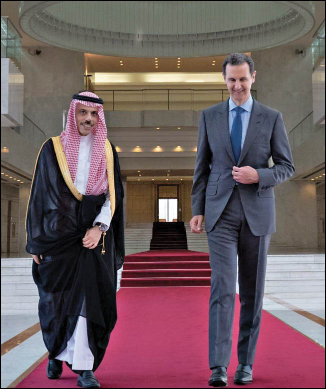 احتمال سفر بشار اسد به عربستان