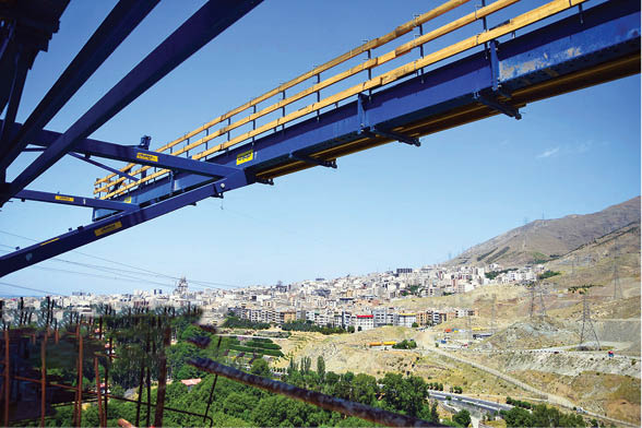 مراحل پایانی ساخت بزرگراه شمالی کرج