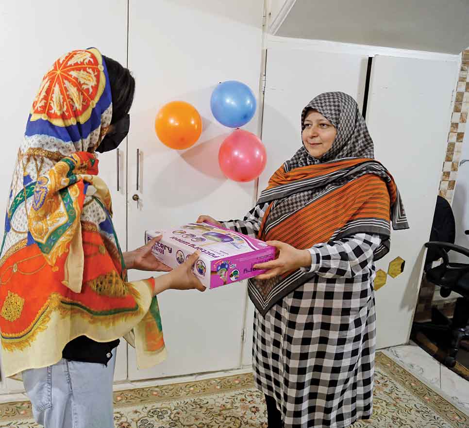 ​آرزوی بچه‌ها‌ برآورده می‌شود