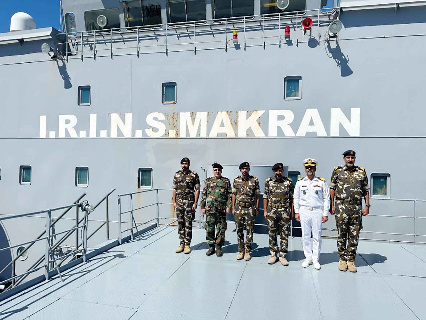 ناوگروه۸۶ ارتش در ایستگاه پایانی